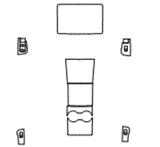 Tesla Model 3 Center Console Protection Kit using Xpel Ultimate 7 Protection Film